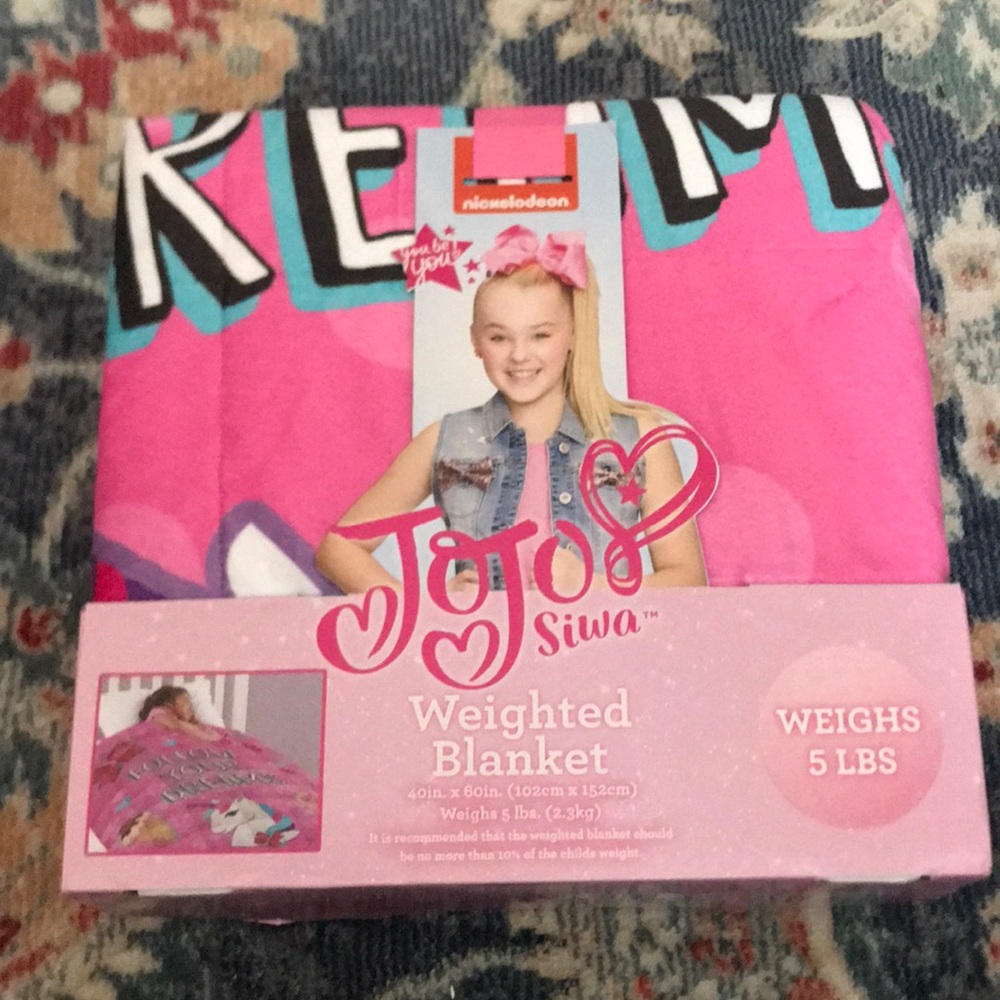 Jojo Siwa Weighted Blanket 5 lbs